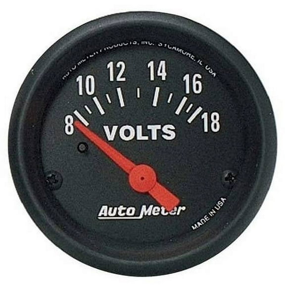 AUTO METER 2645 2IN VOLTMETER, 8-18 VOLTS SSE, Z-SERIES