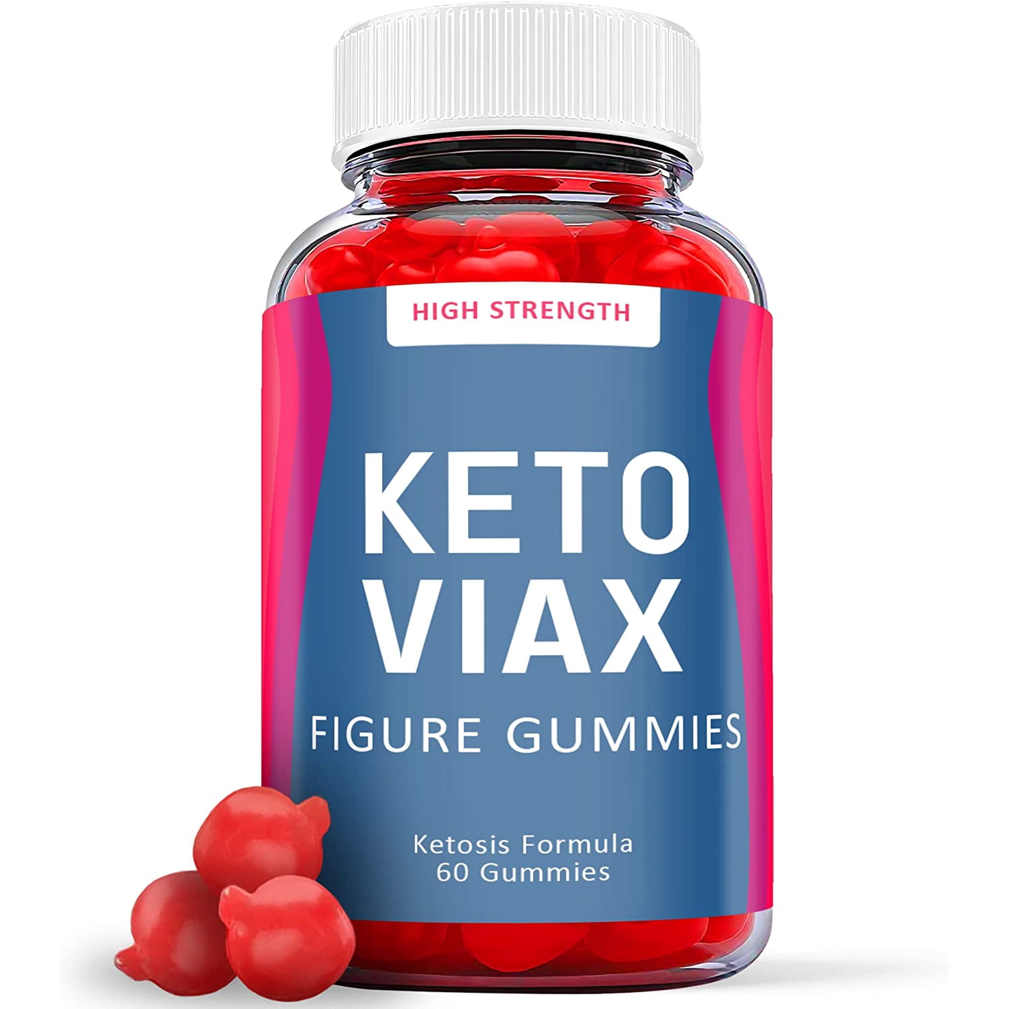 (1 Pack) Keto Viax ACV Gummies - Supplement for Weight Loss - Energy & Focus Boosting Dietary Supplements for Weight Management & Metabolism - Fat Burn - 60 Gummies