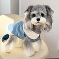 thumbnail image 3 of Vorkoi Dog Dress, Dog Summer Dress, Dogs Princess Dresses Pleated with Bow-Knot, Soft Pet Tutu Outdoor Dress for Small Medium Dogs, 3 of 3