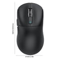 thumbnail image 4 of Mouse Inalámbrico 2.4GHz 3 Modos Gaming para ESports Gaming Office Negro, 4 of 6
