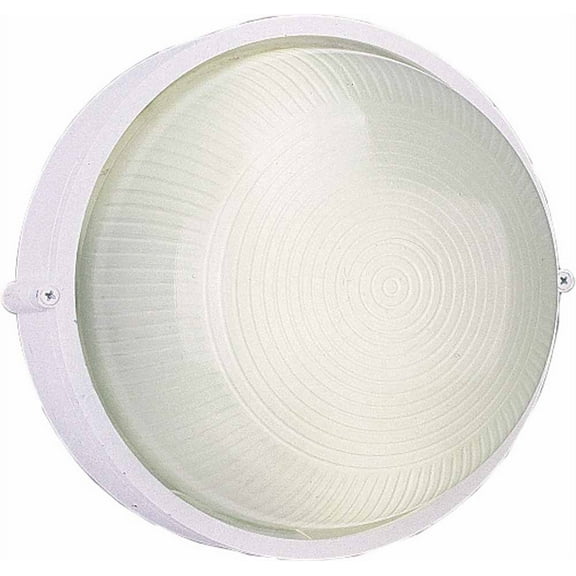 Volume Lighting 8870-6 Nautical Outdoor 1 Light 10" Height Outdoor Wall Sconce - White