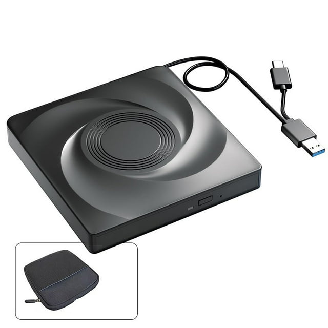 External Blu-Ray Drive for Laptop PC 11 10 Optical Drives with Storage Bag DVD Burner Player Reader ,Plug and Play