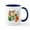 White/Navy Inside, variant on CafePress - Slainte Mugs - 11 oz Ceramic Mug - Novelty Coffee Tea Cup