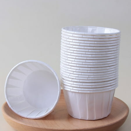 

GLFSIL 50pcs High temperature and oil resistant Cupcake Liner Baking Cup Cake Cup