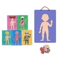 thumbnail image 2 of Rompecabezas del cuerpo humano perfke Juguete de Madera para Educación temprana, 2 of 9