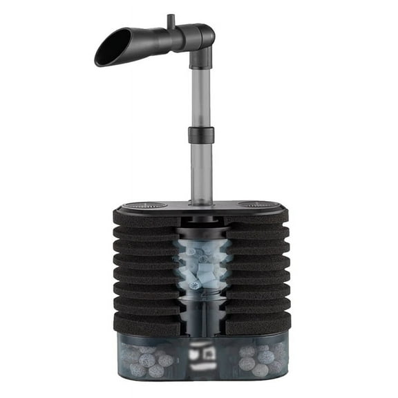New Aquarium Filter Air Lifting Internal Filter for Small Medium Fish Tanks Filtering Impurities Provide Oxygen Content