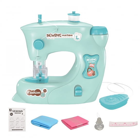 BESTSKY Portable Mini Electric Sewing Machine Light Sewing Machine Small Appliances Toys for Girls Kids