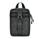 thumbnail image 2 of Bolsa de almacenamiento al aire libre Caza Camping Senderismo Accesorios de supervivencia Bolsa de cintura Pesca Paquete de montañismo Oxford Pack Pack negro Vogacara OD010881-01, 2 of 7