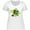 AA-White, variant on Inktastic St. Patrick's Day Plaid Green and Yellow Shamrocks Women's Plus Size T-Shirt