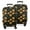 Black Green Leaf, variant on Black Green Stem Sunflower Pattern Luggage Cover Fashion Suitcase Cover Baggage Covers Fit 25-28 Inch Luggage (Go Travel)