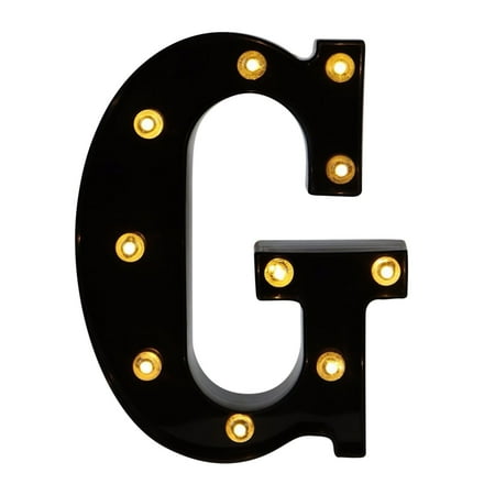 

LnjYIGJ Decorative Letters Alphabet Letter LED Lights Luminous Number Lamp Decoration Battery Night Light Party Baby Bedroom Decoration