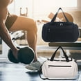 thumbnail image 1 of Travel Duffel Bag | 23L Gym Bag with Wet/Dry Separation | Water-Resistant Sports Tote for Workout & Weekend Travel | Shoe Compartment & Multiple Pockets, 1 of 9