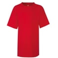 thumbnail image 1 of Hanes Nano-T Kids` T-Shirt, M, Deep Red, 1 of 4