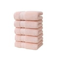 thumbnail image 2 of Juego de toallas de baño de 5 piezas - Toallas gruesas, suaves y absorbentes para baño, spa y piscina - Juego de toallas de algodón de secado rápido para 5, 2 of 7