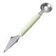 thumbnail image 2 of Cuchara de acero inoxidable para cortar frutas y sandías, cuchara redonda para helado, cuchara cortadora de frutas., 2 of 7