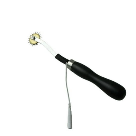 Conductive Wartenberg Wheel Monopolar Massager Units Accessories with 2.0mm Pin Wires Cable