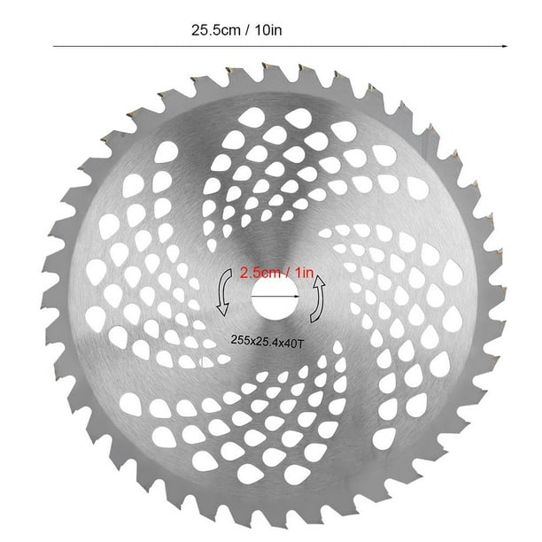 Hilitand Brush Cutter Blade 40T Manganese Steel Grass Cutting