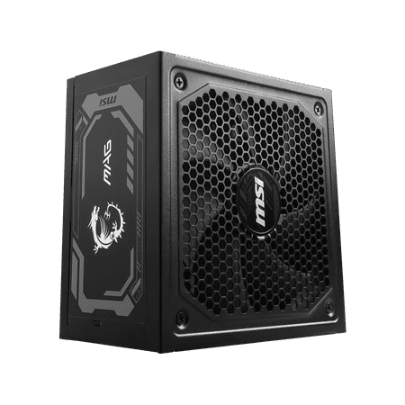 MSI - MAG A1000GL PCIE5 - Full Modular - 80 Plus Gold 1000W  - ATX 3.1 Gaming Power Supply - Black