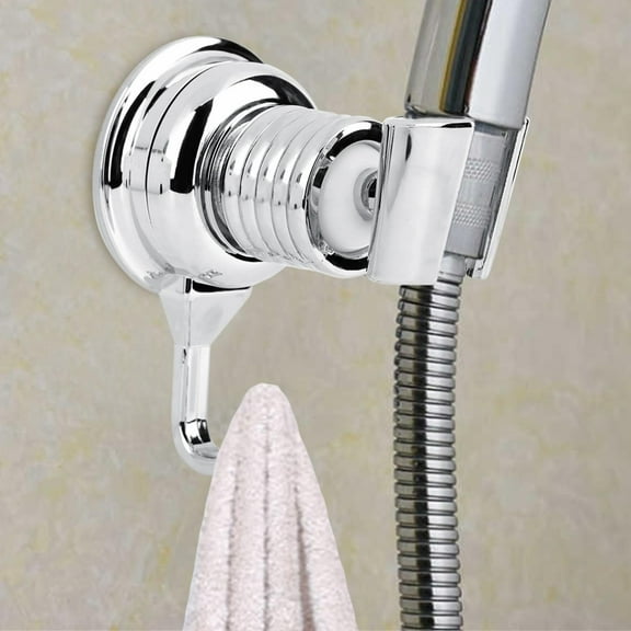 Mgaxyff Shower Head Holder,Shower Head Holder Suction Cup Adjustable Shower Holder Bracket