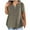 A-Brown, variant on Plus Size Tops for Women Short Sleeve Crewneck Shirts Solid Color T Shirts Plain Basic Tees