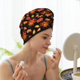 thumbnail image 6 of Xecao Thanksgiving Turkey 1 Print Hair Towel, Hair Turbans for Wet Hair, Drying Hair Wrap for Curly Hair Women,Coral Velvet Dry Hair Cap,Dry Hair Hat, 6 of 6