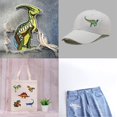 thumbnail image 3 of 14 Uds. Pegatina de tela bordada de dinosaurio, lindos parches bordados para apliques de dinosaurio, pantalones de ropa duraderos a la moda oso de fresa  Hogar, 3 of 5