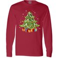 thumbnail image 3 of Inktastic Christmas Tree Long Sleeve T-Shirt, 3 of 5