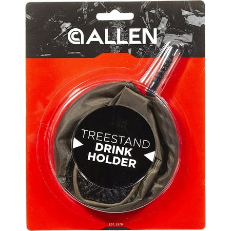 Allen Company Hunting Screw-in Treestand Drink Bottle Holder Fits 3.25 Bottles Brown/Black 5279