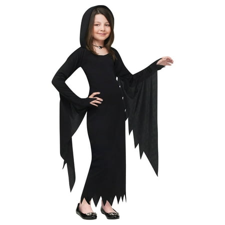 Child Hooded Gown Vampire Halloween Costume