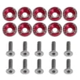 thumbnail image 1 of Tuning Car Fender Washer Bumper Engine Concave Jdm Screws Washers M6 Bolt Screw, 1 of 5
