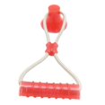 thumbnail image 3 of GROWTH TANK Pet Molar Bite Toy, Interactive Ropes Toy, Self Playing Rubber Stick Toy with Rose Red, 3 of 9