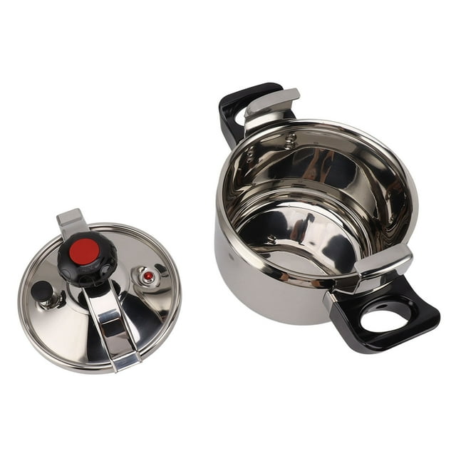 Autocuiseur en Acier Inoxydable, Marmite Électrique, Casserole à Double Poignée pour la Mise en Conserve, Autocuiseur Multiple avec Conception d'Aération pour Ragoût
