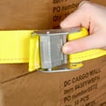 thumbnail image 3 of "10 Tie-Down Straps, 2"" x 12' Cam Buckle TieDown Straps for Cargo on Trucks, Trailers, Vans, Boats. Secure Motorcycles and Quads with Cam Straps (10)", 3 of 7
