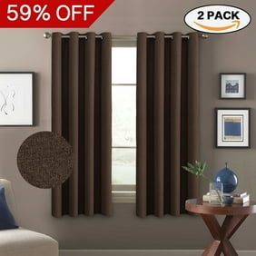 H Versailtex Room Darkening Thermal Insulated Grey Curtains