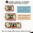 thumbnail image 3 of Floral Kitchen Rugs Sets of 3, Non Slip Kitchen Rugs and Mats Washable Farmhouse Kitchen Rugs Floral Kitchen Floor Mat Carpet Runner Rugs for Hallway Laundry Room, 3 of 12