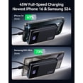 thumbnail image 2 of Power Bank INIU 20000mAh 45W Carga Rápida con Cable USB-C, 2 of 5