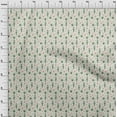 thumbnail image 4 of oneOone Viscose Jersey Light Green Fabric Cactus Sewing Material Print Fabric By The Yard 60 Inch Wide, 4 of 5