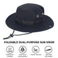 thumbnail image 2 of Sombrero Casual Kuymtek Con Borde para Acampar en la Jungla Al Aire Libre negro, 2 of 9