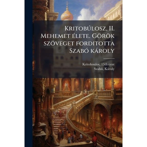 Kritobúlosz, II. Mehemet élete. Görök szöveget forditotta Szabó károly (Paperback)