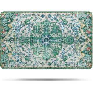  Joisal Traditional Asian Pattern Bath Floor Mats, Machine  Washable Threshold Bath Mats, Absorbent Runner Rugs with Rubber Backing, 39  x 20 Inches : Home & Kitchen