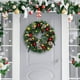 thumbnail image 5 of Adornos navideños, adornos navideños, regalos navideños, 12 piezas de lazos de terciopelo para árbol de Navidad, decoración de corona, lazo de terciopelo, nudo, 5 of 5