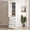White, variant on 5 Tier Corner Bookshelf with LED Lights, L-Shaped Corner Shelf Stand, Space Saving Bookcase with Baffle, Freestanding Display Storage Rack for Living Room, Bedroom, Home Office, Black