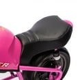 thumbnail image 3 of iRerts 24V Ride on Toys for Big Kids, Electric Ride on XL Muscle Motorcycle, Kids Electric Motorcycle for Boys Girls Ages 6+, Kids Motorcycle with Music, LED Light, Dual Suspension, 11.18 MPH, Pink, 3 of 9