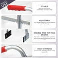 thumbnail image 3 of 1Pc 9" Auto Battery Carrier Lifter with Secure Battery Handle and Rubber Pads, Adjustable from 5" to 7" Heavy Duty Side Lift Battery Carrier Lifter for Safely Grab, Lift, and Carry Batteries, 3 of 5