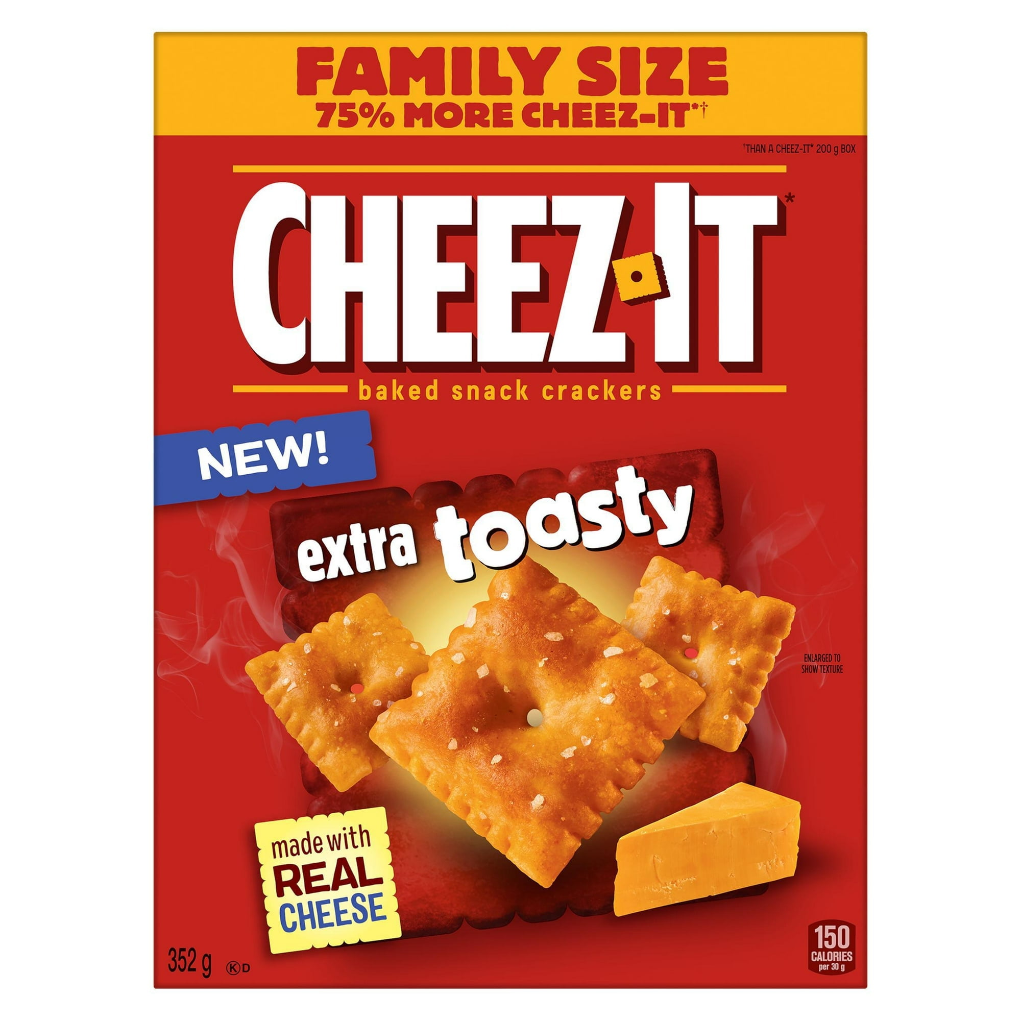 Craquelins Cheez-It* Extra Grillés 352 g