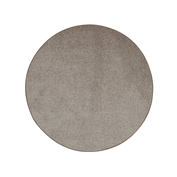 Furnish My Place DC Custom Rug - 12 ft. Round, Beige, Indoor Rug for Bedrooms, Hallways, Living Rooms