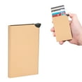 thumbnail image 3 of Anti Theft AntiMagnetic Business Card Holder, Large Capacity, Protects Cards, Fashionable Style,  , Small Lightweight, 3 of 8