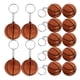thumbnail image 4 of KAKOWELY 12 llaveros de baloncesto deportivos, llavero colgante para mochila, bolso, monedero, decoración., 4 of 5