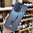 thumbnail image 5 of Funda mate para Huawei NOVA Y70 10 9 8SE 8 7SE 7I 7 6 5I 5 4 3I 4G 5G Funda Coque Shell dibujos animados Marvel Spider-Man Spider Web, 5 of 5
