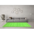thumbnail image 3 of Ahgly Company Indoor Rectangle Abstract Green Modern Area Rugs, 4' x 6', 3 of 4